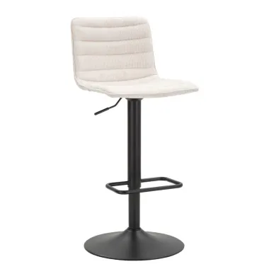 HOOKER BAR Wysoki Biały 43x49,5x85,5-107 cm (Siedzisko 61-82,5 cm)
 Zestaw 2 szt.